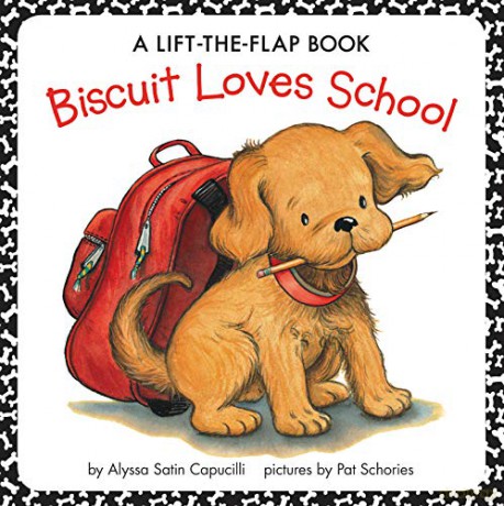 Biscuit Loves School: A Lift-the-Flap Book - Alyssa Satin Capucilli [KSIĄŻKA]
