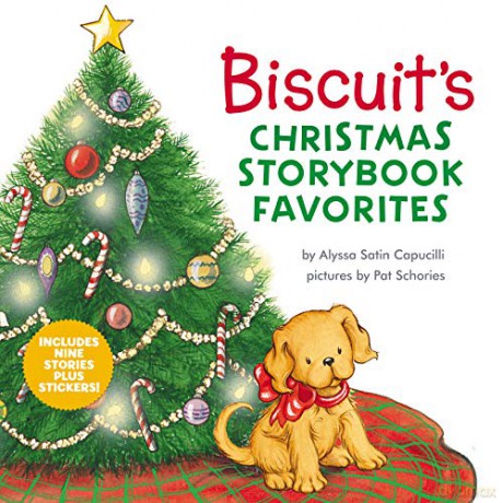 Biscuit's Christmas Storybook Favorites: Includes 9 Stories Plus Stickers! - Alyssa Satin Capucilli [KSIĄŻKA]