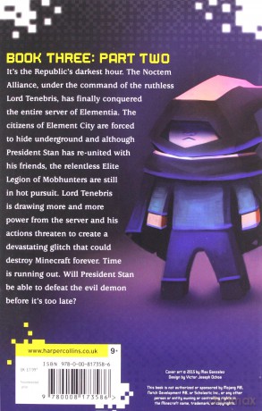 Book Three: Part 2 Herobrine's Message: Book 3 (The Elementia Chronicles) - Sean Fay Wolfe [KSIĄŻKA]