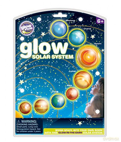 Brainstorm The Original Glowstars Company Glow Solar System [KSIĄŻKA]