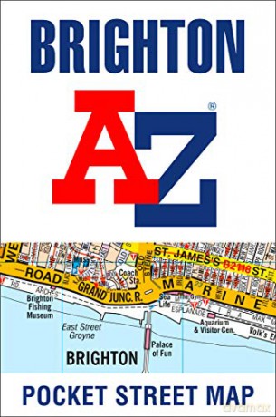 Brighton A-Z Pocket Street Map [KSIĄŻKA]