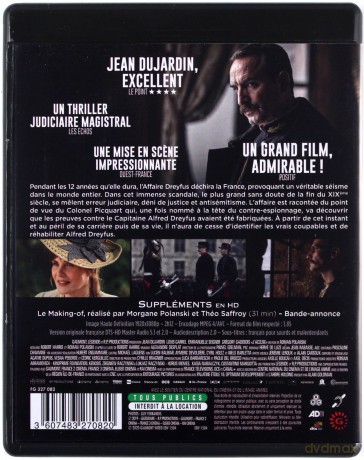 An Officer and a Spy (Oficer i szpieg) [Blu-Ray]