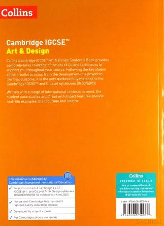 Cambridge IGCSE Art and Design Student's Book (Collins Cambridge IGCSE) - Garry Whitehead [KSIĄŻKA]