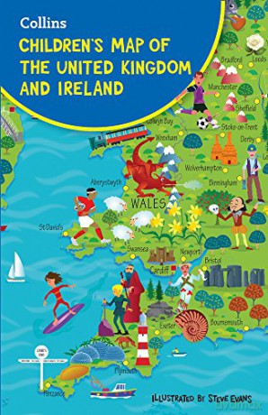 Children's Folded Map of the United Kingdom [KSIĄŻKA]