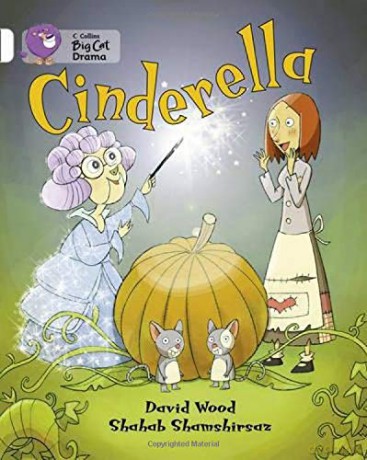 Cinderella: Band 10/White (Collins Big Cat) - David Wood [KSIĄŻKA]