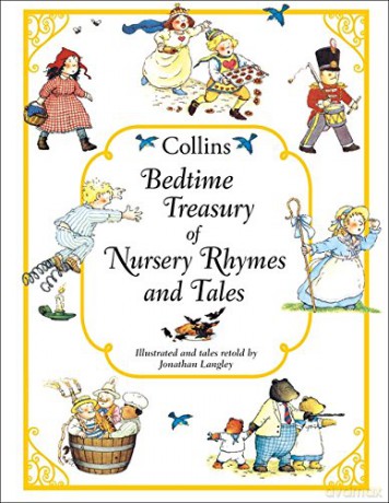 Collins Bedtime Treasury of Nursery Rhymes and Tales - Jonathan Langley [KSIĄŻKA]