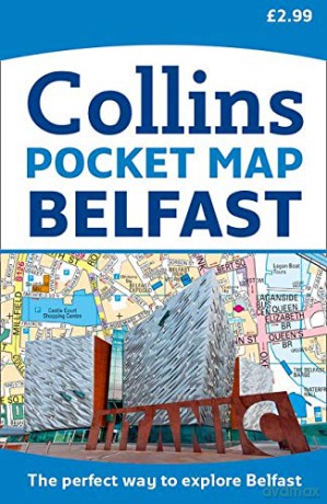 Collins Belfast Pocket Map (Maps) [KSIĄŻKA]