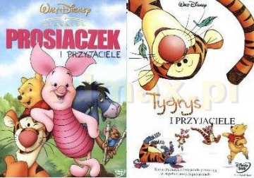 Prosiaczek i przyjaciele / Tygrys i przyjaciele (Kubuś Puchatek) (Disney) Pakiet [2DVD]