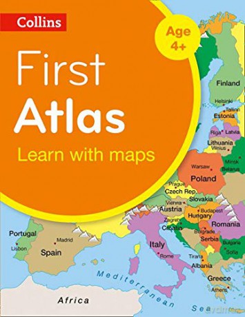 Collins First Atlas (Collins Primary Atlases) [KSIĄŻKA]