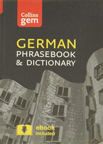 Collins German Phrasebook and Dictionary Gem Edition: Essential phrases and words in a mini, travel-sized format (Collins Gem) [KSIĄŻKA]