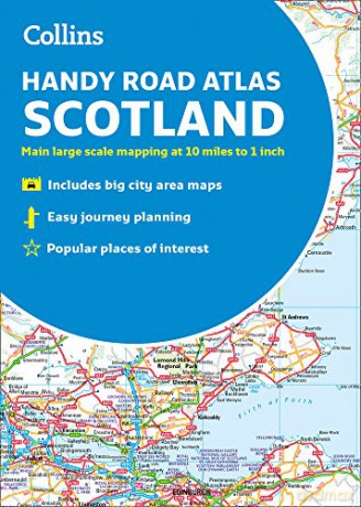 Collins Handy Road Atlas Scotland (Collins Road Atlas) [KSIĄŻKA]