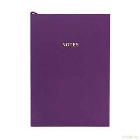 Notes A5 śliwkowy