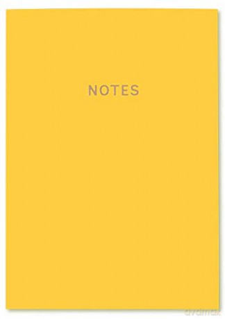 Notes A5 Szafranowy