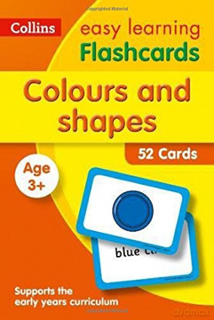 Colours and Shapes Flashcards: Reception Maths Home Learning and School Resources from the Publisher of Revision Practice Guides, Workbooks, and Activities. (Collins Easy Learning Preschool) [KSIĄŻKA]