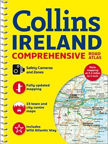 Comprehensive Road Atlas Ireland [KSIĄŻKA]