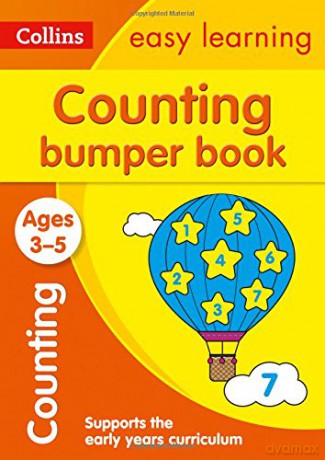 Counting Bumper Book Ages 3-5: Reception Maths Home Learning and School Resources from the Publisher of Revision Practice Guides, Workbooks, and Activities. (Collins Easy Learning Preschool) [KSIĄŻKA]