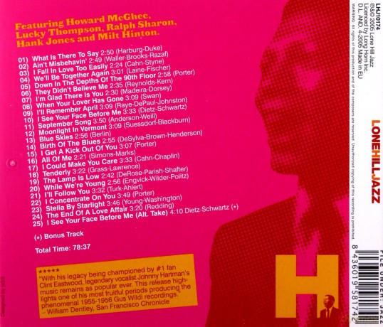 Johnny Hartman: Complete Gus Wildi Recordings [CD]