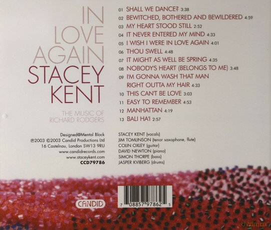 Stacey Kent: In Love Again - The Music Of Richard Rodgers [CD]