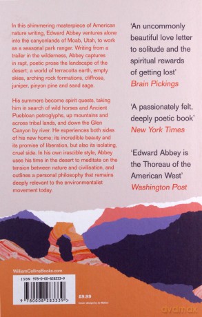 Desert Solitaire: A Season in the Wilderness (Season in Wilderness) - Edward Abbey [KSIĄŻKA]