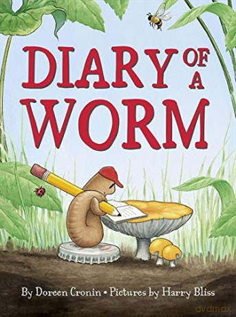 Diary of a Worm - Doreen Cronin [KSIĄŻKA]