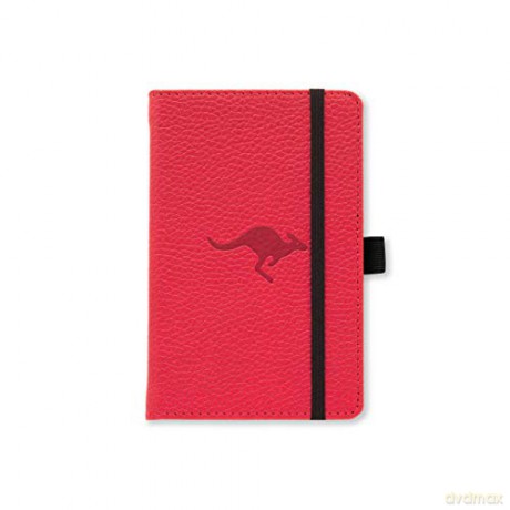 Dingbats D5423R A6 Pocket Dotted "Wildlife Portrait Pocket Hardcover" Notebook - Red Kangaroo