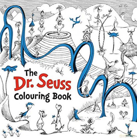 Dr. Seuss Colouring Book - Dr. Seuss [KSIĄŻKA]