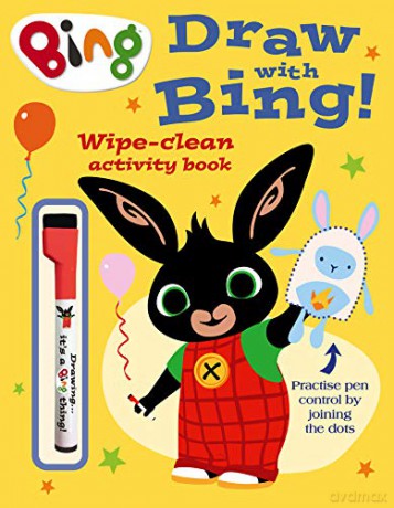 Draw With Bing! Wipe-clean Activity Book [KSIĄŻKA]