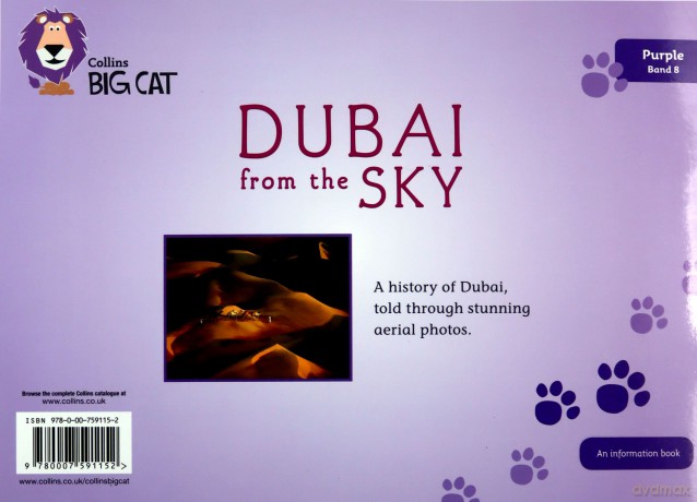 Dubai From The Sky: Band 08/Purple (Collins Big Cat) - Rob Alcraft [KSIĄŻKA]