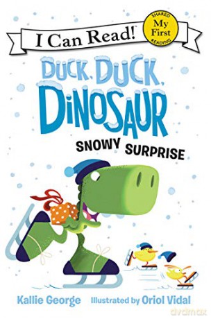 Duck, Duck, Dinosaur: Snowy Surprise (My First I Can Read) - Kallie George [KSIĄŻKA]