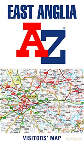 East Anglia A-Z Visitors' Map [KSIĄŻKA]