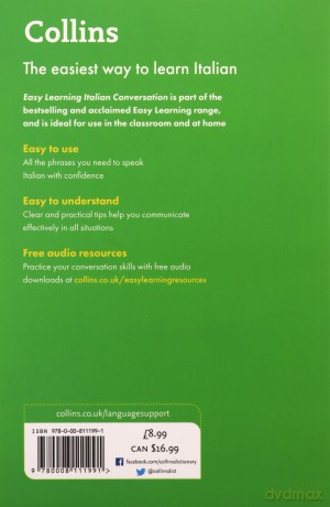 Easy Learning Italian Conversation: Trusted support for learning (Collins Easy Learning Italian) [KSIĄŻKA]