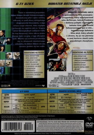 Bohater ostatniej akcji / Szósty dzień Pakiet [2DVD] 