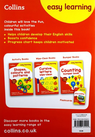 English Ages 3-5: Prepare for school with easy home learning (Collins Easy Learning Preschool) [KSIĄŻKA]
