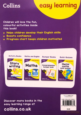 English Ages 7-9: KS2 Home Learning and School Resources from the Publisher of Revision Practice Guides, Workbooks, and Activities. (Collins Easy Learning KS2) [KSIĄŻKA]
