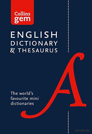 English Gem Dictionary and Thesaurus: The world's favourite mini dictionaries (Collins Gem Dictionaries) [KSIĄŻKA]