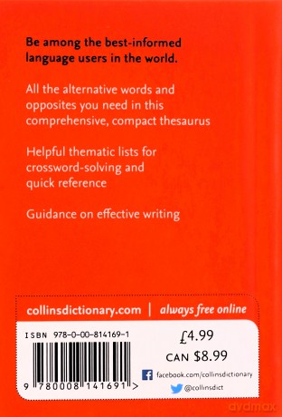 English Gem Thesaurus: The world's favourite mini thesaurus (Collins Gem Dictionaries) [KSIĄŻKA]
