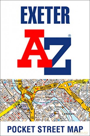 Exeter A-Z Pocket Street Map [KSIĄŻKA]
