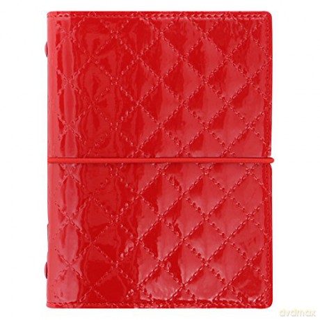 Filofax Pocket Domino Luxe organiser - red [KALENDARZ]