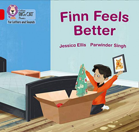 Finn Feels Better: Band 02B/Red B (Collins Big Cat Phonics for Letters and Sounds) - Jessica Ellis [KSIĄŻKA]