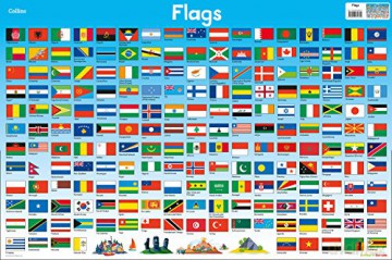 Flags: 9 (Collins Children's Poster) [KSIĄŻKA]