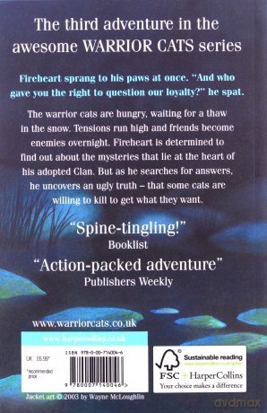 Forest of Secrets (Warrior Cats): FOUR CLANS. ONE DESTINY.: Book 3 - Erin Hunter [KSIĄŻKA]