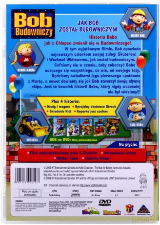 Bob Budowniczy: Jak Bob został budowniczym [DVD]
