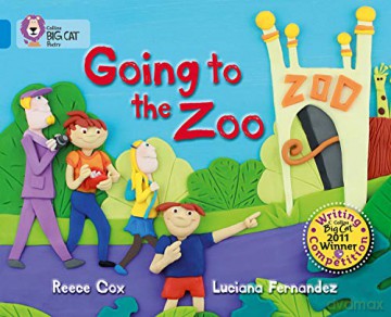 Going to the Zoo: Band 04/Blue (Collins Big Cat) - Reece Cox [KSIĄŻKA]