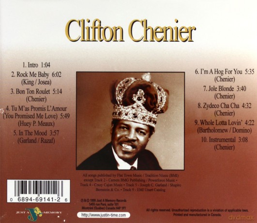 Clifton Chenier: Squeezbox Boogie [CD]