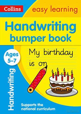 Handwriting Bumper Book Ages 5-7: KS1 English Home Learning and School Resources from the Publisher of Revision Practice Guides, Workbooks, and Activities. (Collins Easy Learning KS1) [KSIĄŻKA]