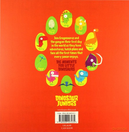 Happy Hatchday: Dinosaur Juniors 1: Book 1 - Rob Biddulph [KSIĄŻKA]