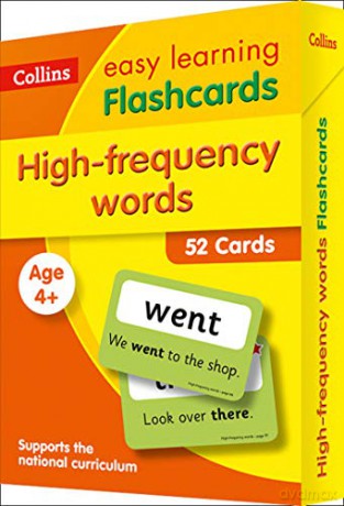 High Frequency Words Flashcards: Reception English Home Learning and School Resources from the Publisher of Revision Practice Guides, Workbooks, and Activities. (Collins Easy Learning KS1) [KSIĄŻKA]