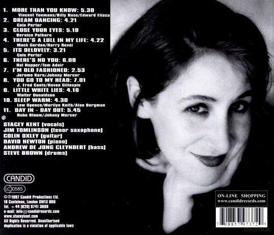 Stacey Kent: Close Your Eyes [CD]