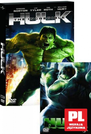 Hulk Kolekcja: Hulk / Incredible Hulk [BOX] [2DVD]