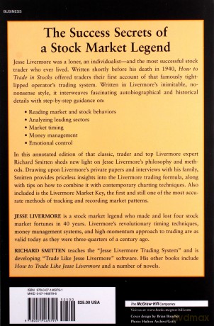 How to Trade In Stocks - Jesse Livermore [KSIĄŻKA]